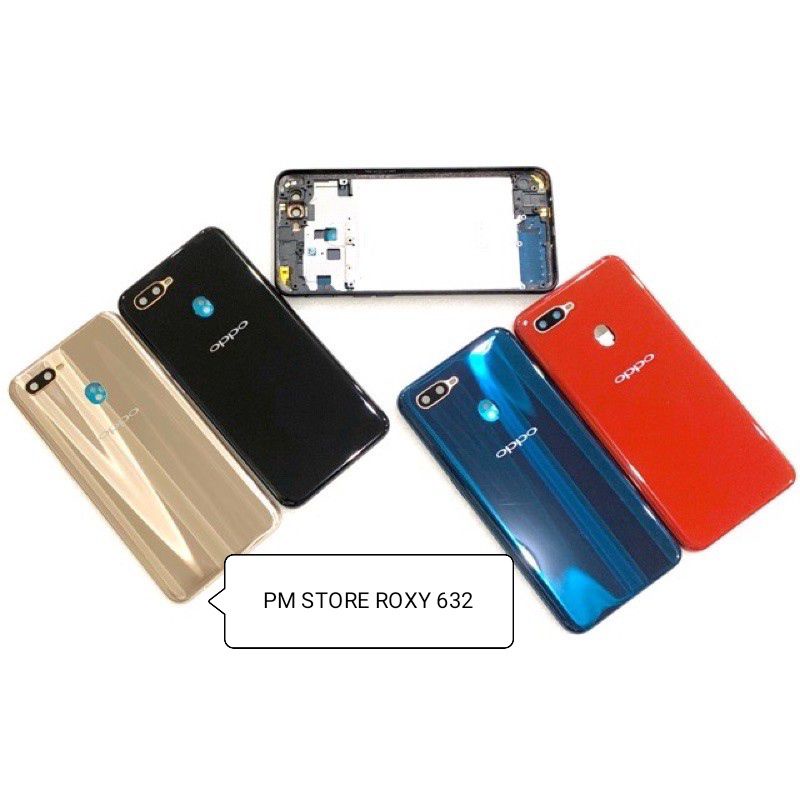 BACKDOOR OPPO A5S / TUTUP BELAKANG / BACKDOOR OPPO A5S +bazel samping