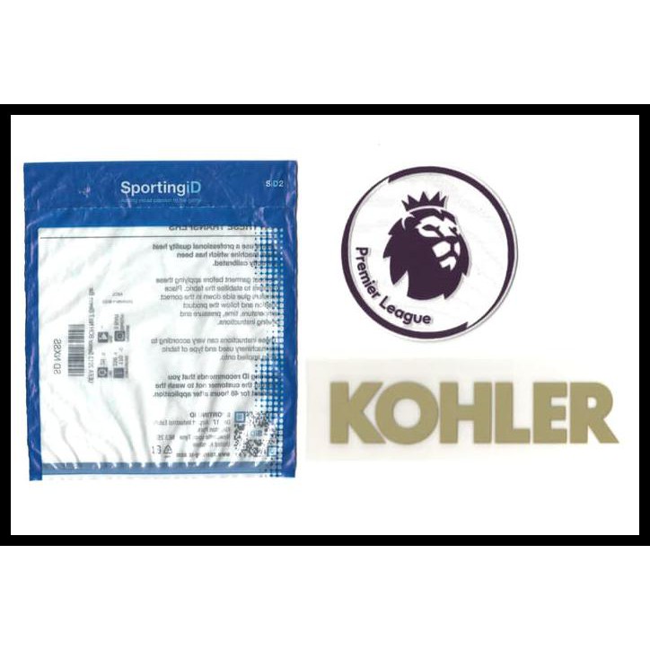 OPENDS KOHLER / GOLD + PREMIER LEAGUE. MANCHESTER UNITED. ORIGINAL PATCH.