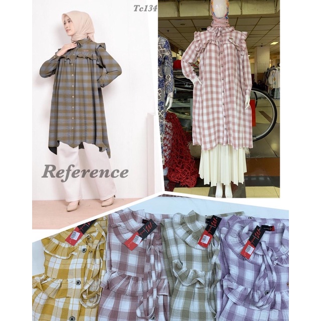 ready tunik malakai hi fashion rania bestseller fashion hijab