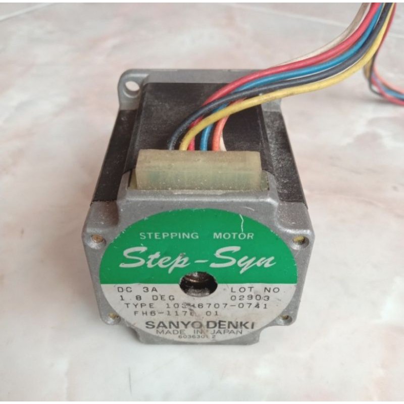 Motor Steper 3A Step Syn Sanyo Denky