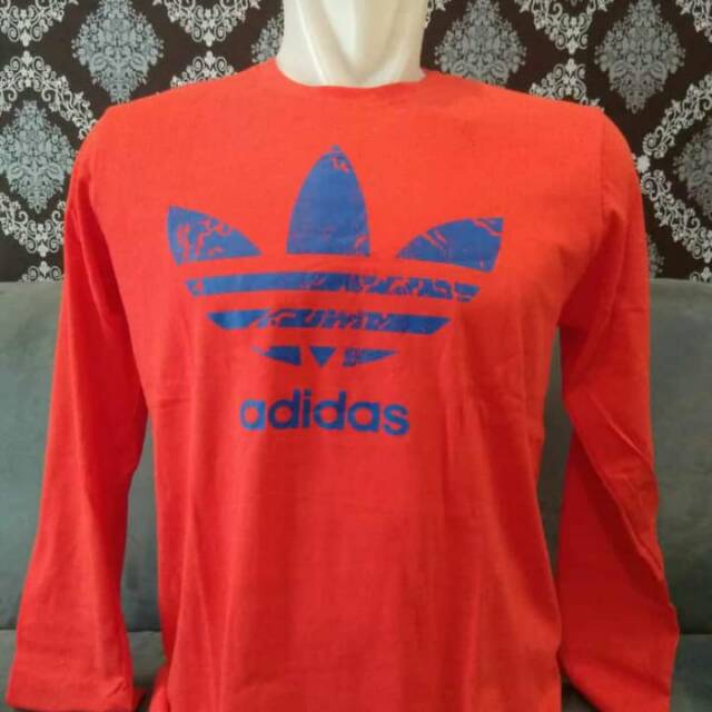 Kaos adidas lengan panjang