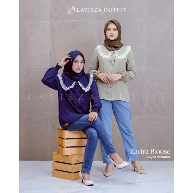 ZAVIRA BLOUSE By LATISZA OUTFIT