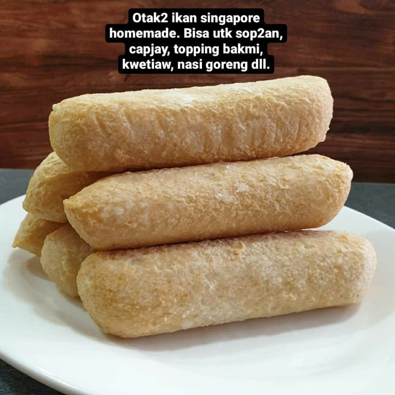 

new! OTAK OTAK SINGAPORE isi 3 ikan tenggiri