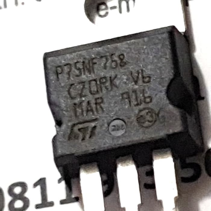 New Transistor FET 75NF75 kecil