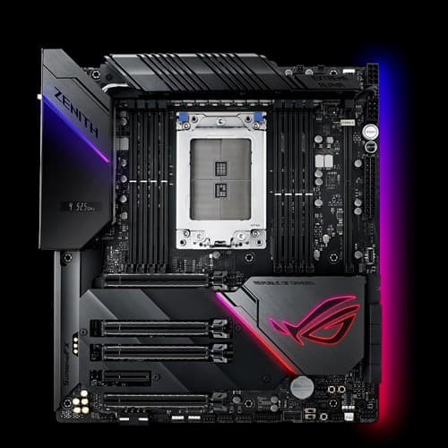 ASUS ROG ZENITH EXTREME ALPHA-AMD SOCKET TR4 FOR 1st AND 2nd Gen AMD murah