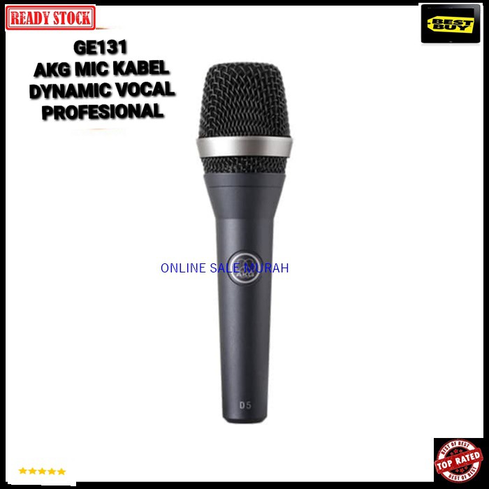 G131 Akg mic kabel dynamic Microphone full besi cable mik karaoke vocal vokal audio sound system audio pengeras suara pro profesional  BISA DIGUNAKA SEGALA JENIS MIC  Bahan dari besi metal  Mic tidak menggunakan baterai Langsung nyala tinggal colok  NON S