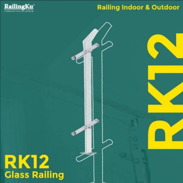Railing balkon kaca SUV 304