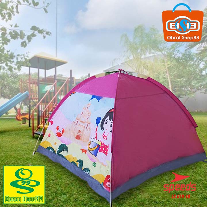TENDA CAMPING BESAR BAGUS SPEEDS ORIGINAL LX018-18