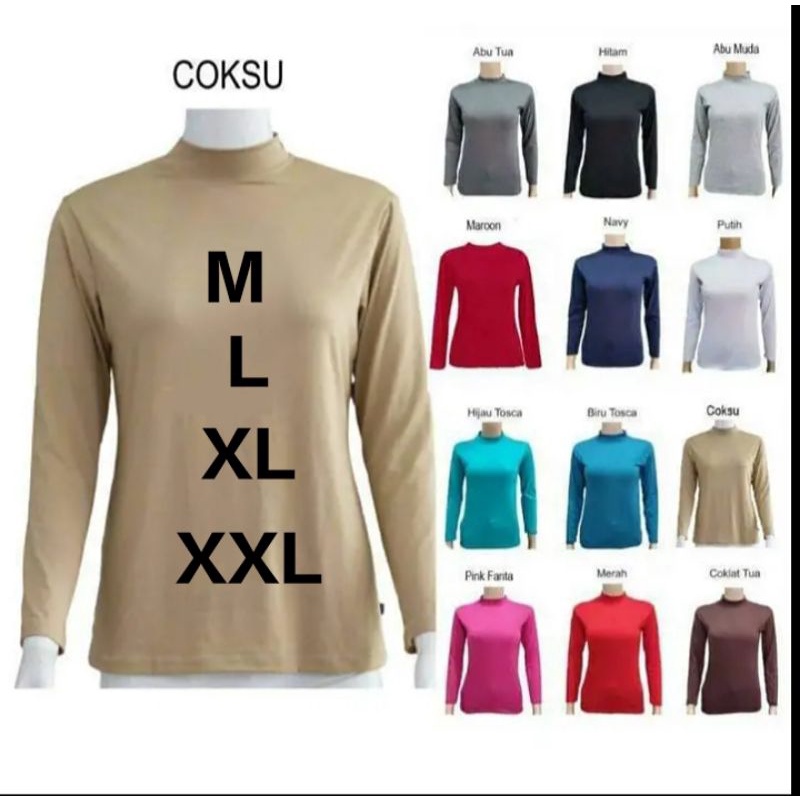 MANSET BAJU BAHAN SOFT RAYON/KAOS UK M-L-XL-XXL