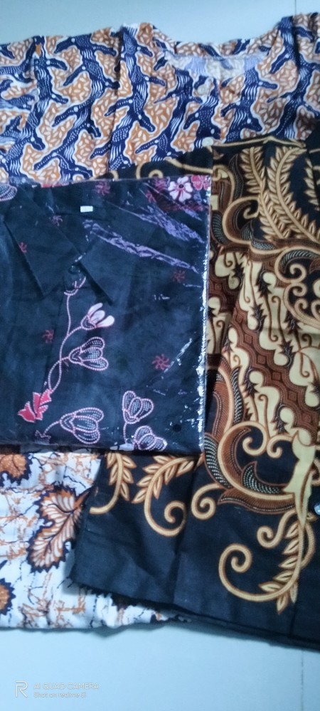 Batik Couple Keluarga Sania Ruffle Ori Ndoro Jowi Dnt Kujang Kuning