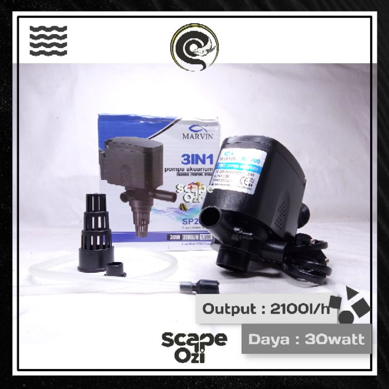 Pompa Celup Aquarium MARVIN RS 2600 / PH2600 / Sirkulasi Termurah