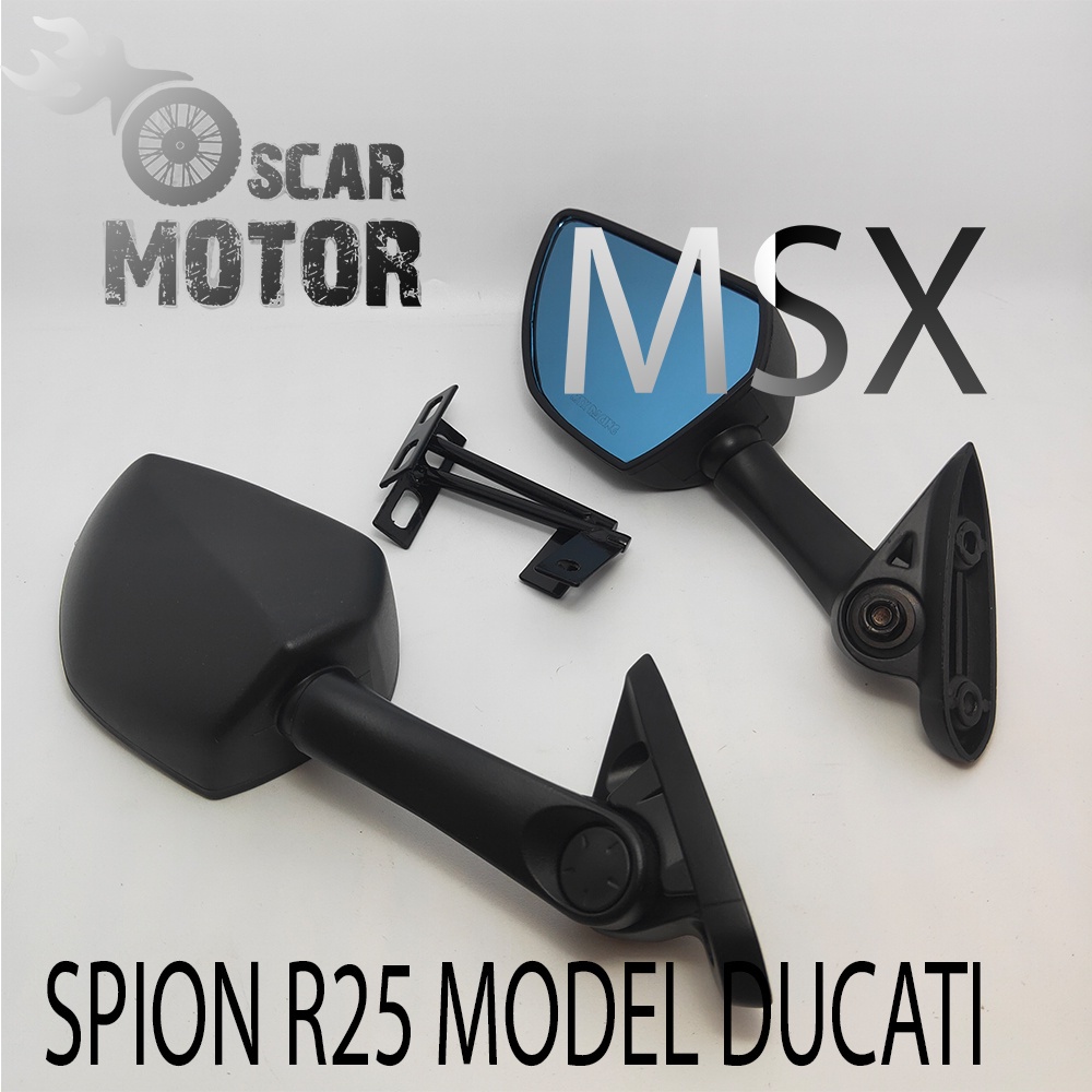 Spion R25 Tangkai Tanggung Universal R25 R15 Nmax Pcx Xmax Lexi Motor motor