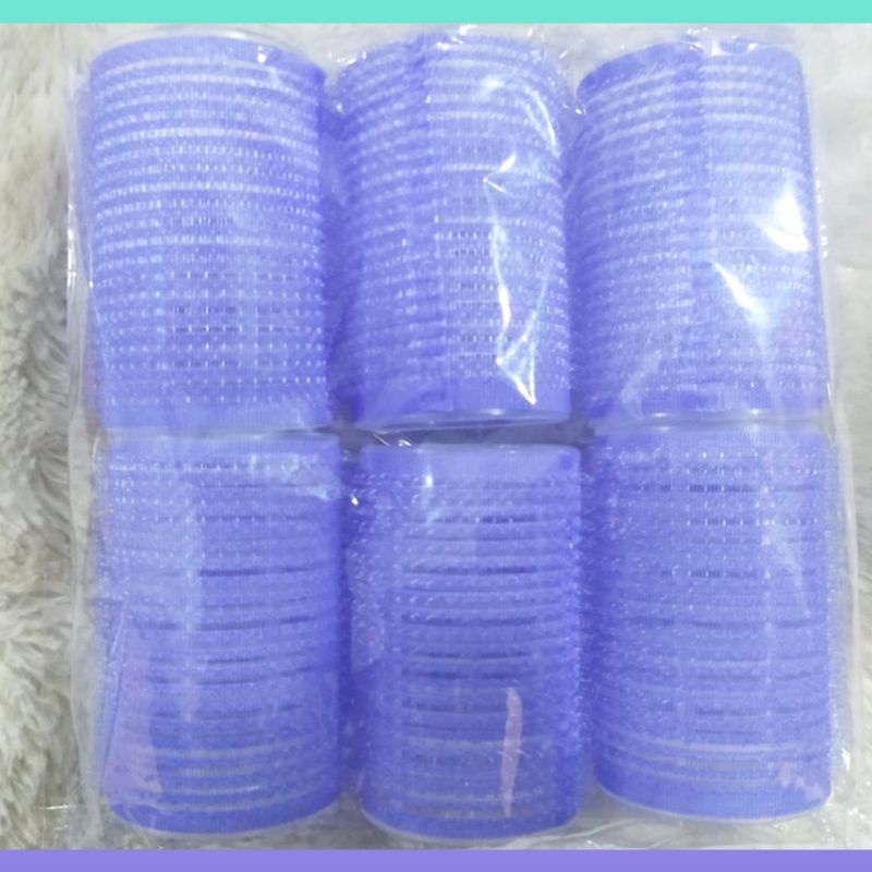 ROLL RAMBUT KOREA OTOMATIS ASLI IMPORT ISI 6 PCS / ROLL PENGGULUNG RAMBUT / KERITING RAMBUT SALON