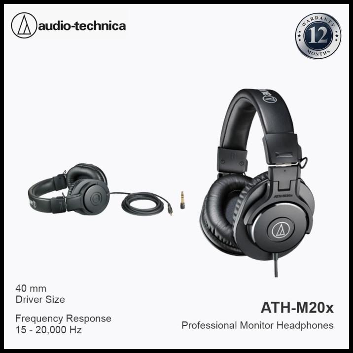 Audio-Technica Ath-M20X Black