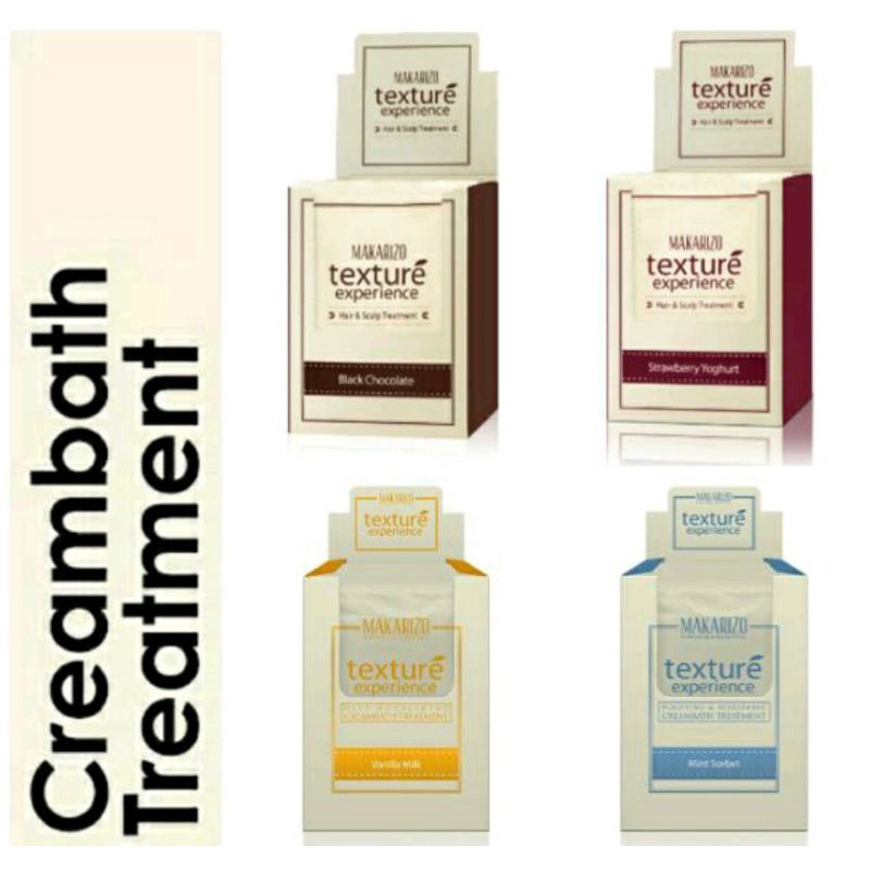 MAKARIZO TEXTURE EXPERINCE HAIR & SCALP SASET 12 × 6 ML | TEXTURE SASET | TEXTURE MAKARIZO | creamba