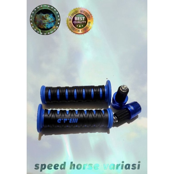 Paket Murah 2item Handgrip Katana Plus Jalu stang bandul Universal untuk semua motor