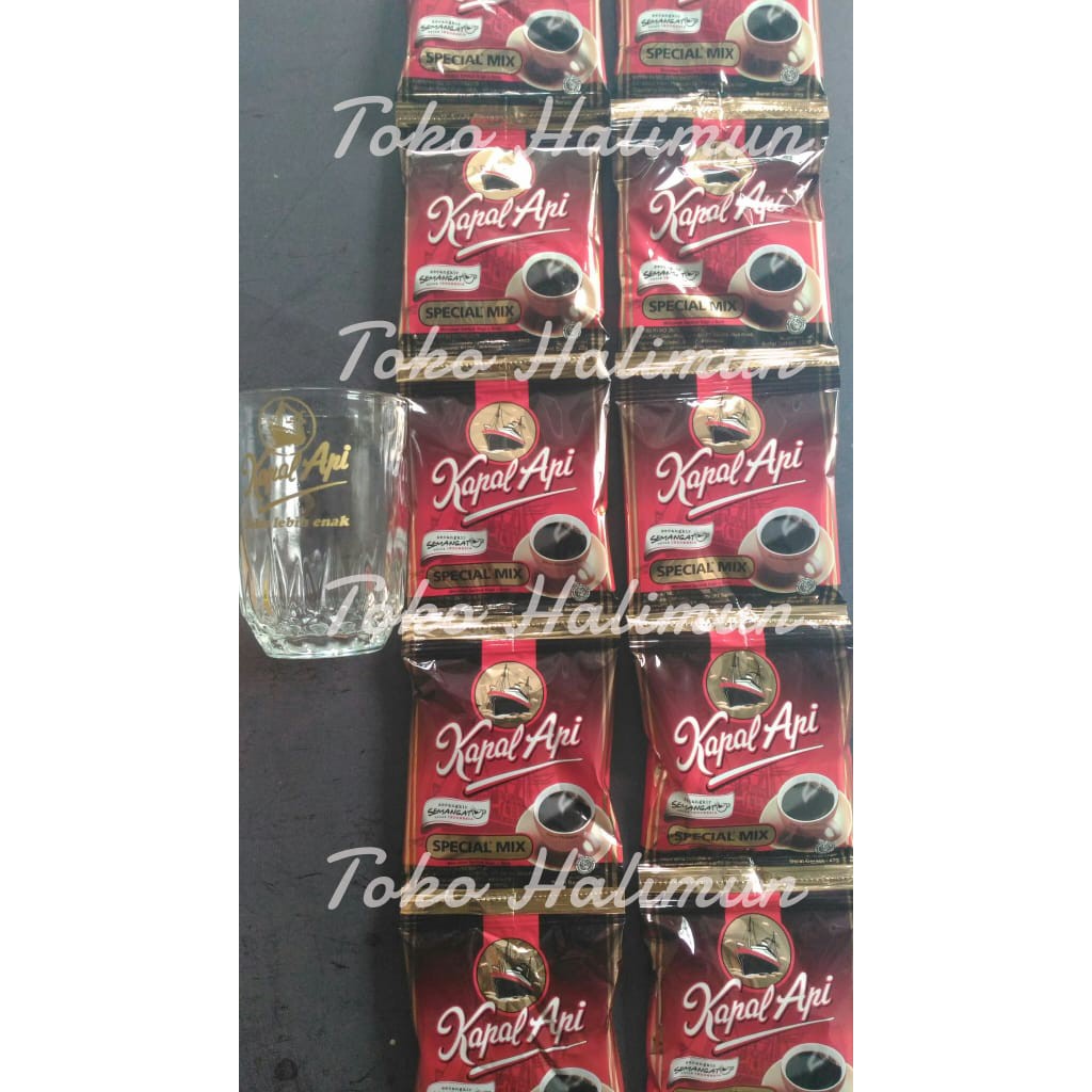 

Promo Kopi Kapal Api renteng saset , 2 renteng bonus gelas cantik