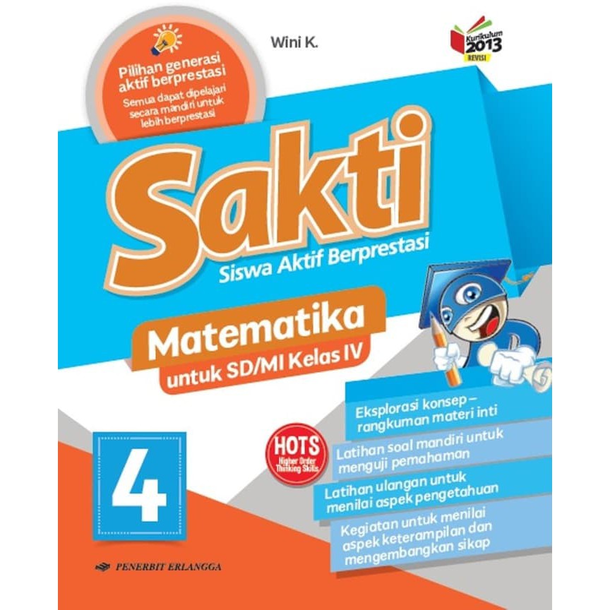 Jual Buku Pelajaran Sd Mi Sakti Matematika Kelas 4 Kurikulum 2013 New Indonesia Shopee Indonesia