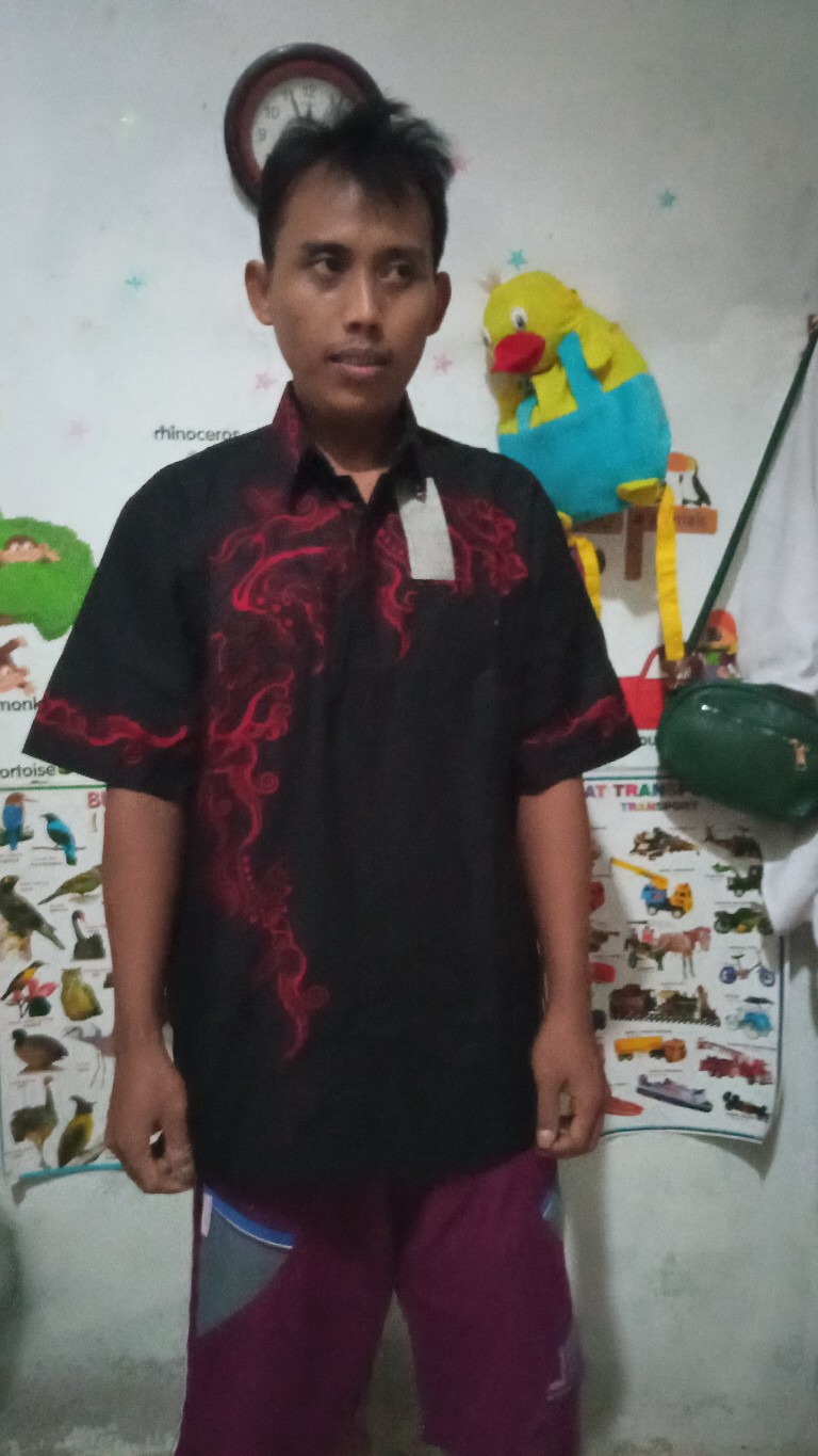 Pandawa Kemeja Batik Pria M.l.xl.xxl Lengan Pendek