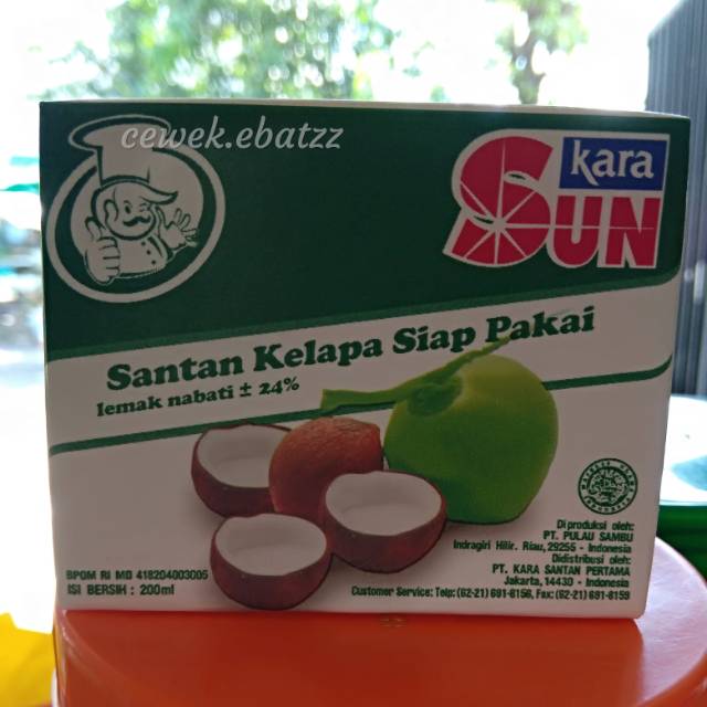 

Sun kara santan kara 200ml