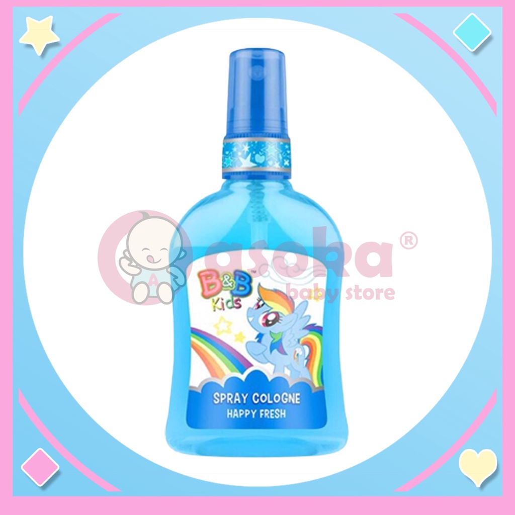 B&amp;B Spray Cologne Rainbow Dash 125ml ASOKA