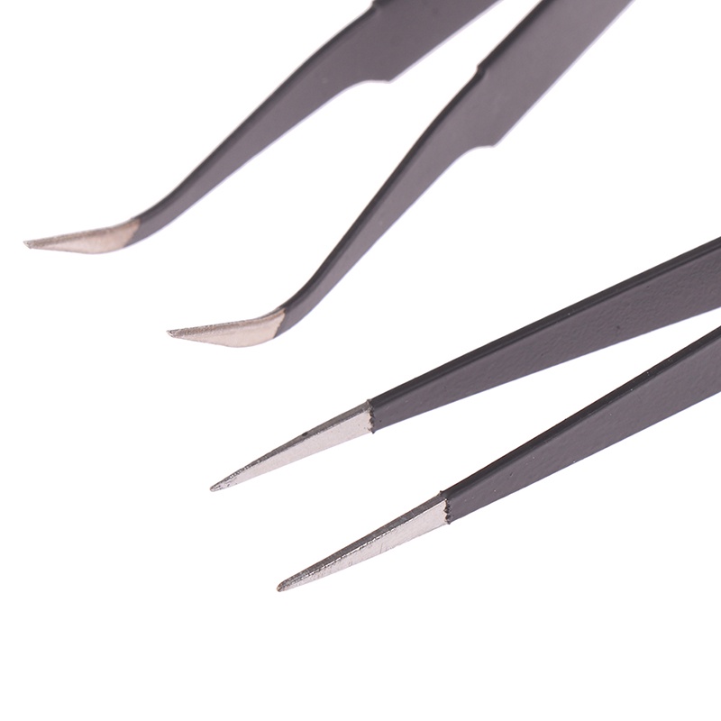 # Kaos T-Shirt Wanita Lengan Pendek Motif Print #1pc ESD-12 / 15 Pinset Stainless Steel Anti Statis