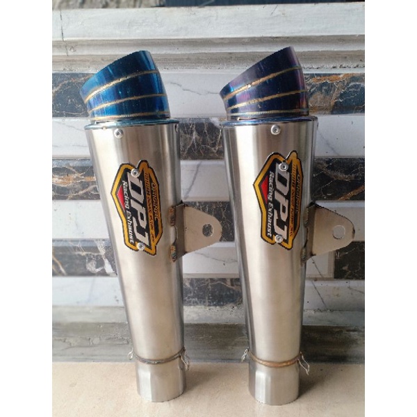 slincer slencer knalpot jigsaw keong dpj corong blue