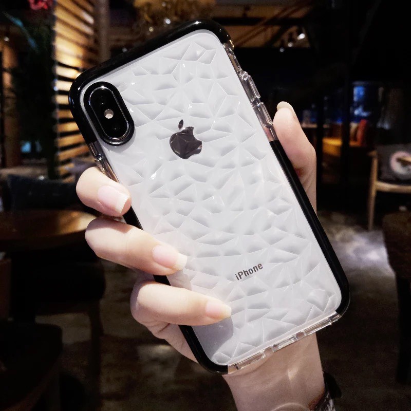 Case Pola Berlian Warna Permen Untuk iPhone X 6S 7 8 11 11 pro max 12 13 14 pro max