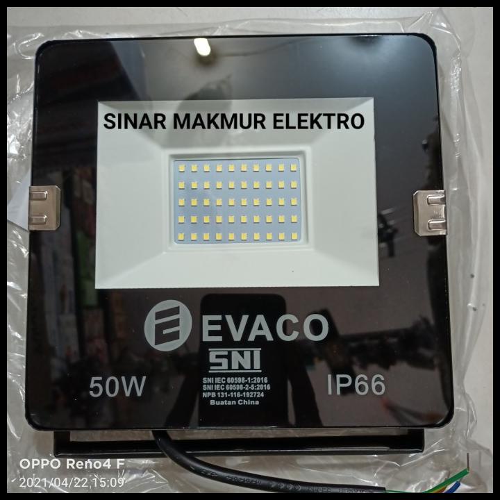 Lampu Sorot Led 50W Evaco Lampu Tembak Led