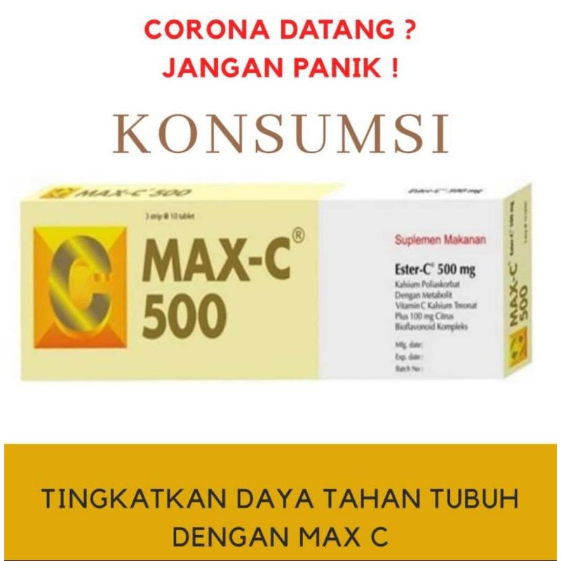Ester C 500mg MAX-C 500