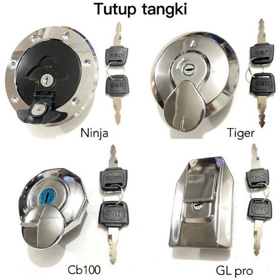 TUTUP TANGKI HONDA GL PRO GL MAX TIGER CB NINJA