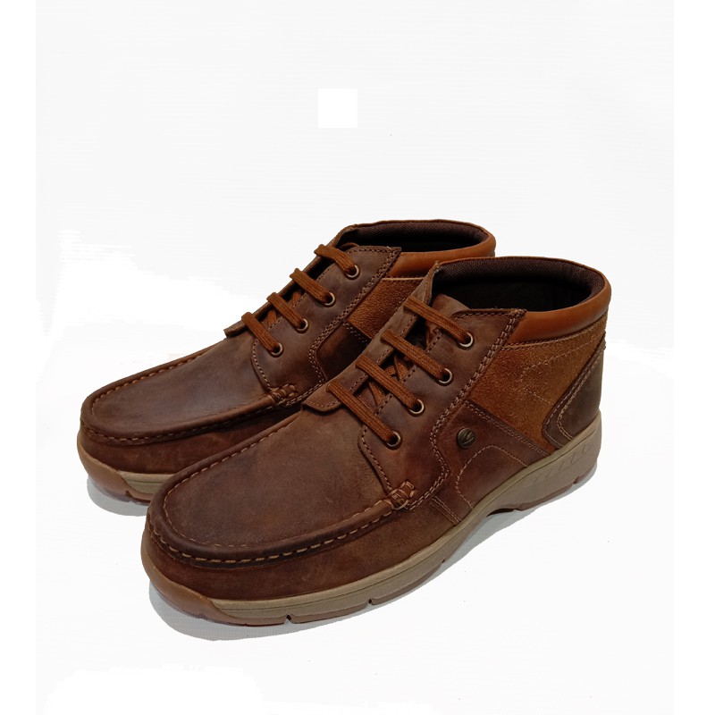 Camel Active Men Brown Vamos Casual Semi Boots Shoes 851833-DL5S-3 BROWN