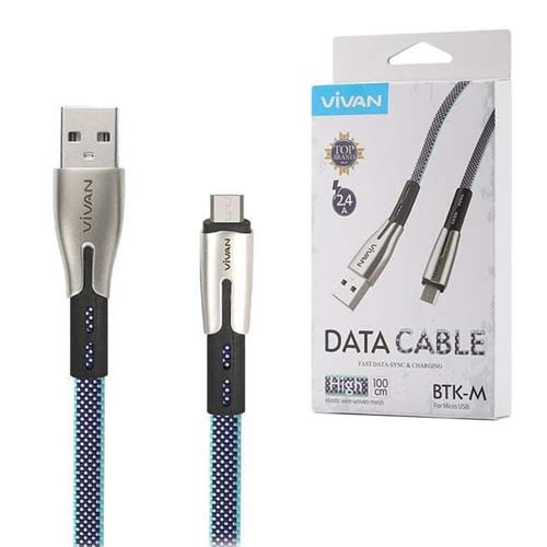 KABEL USB VIVAN BTK-M MICRO 2.4A