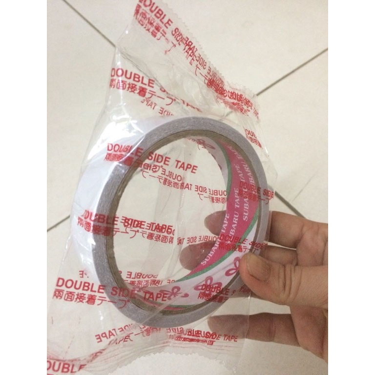 

Double Tape SUBARU 24mm 1 inchi/Dabel Doubel Tape