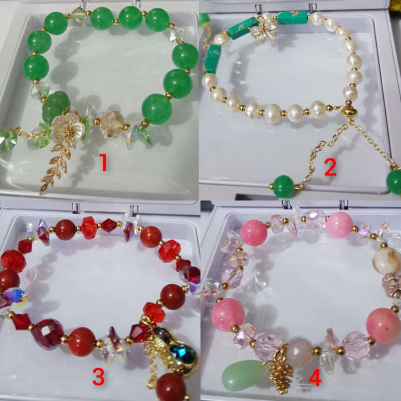 Gelang Batu Kristal Giok GK0101