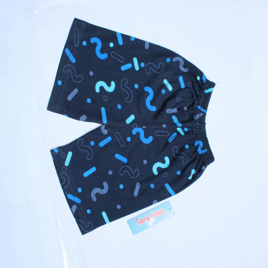 Stelan Kaos Pendek Anak Unisex Umur 0 3 6 9 12 Bulan Model Terbaru Murah