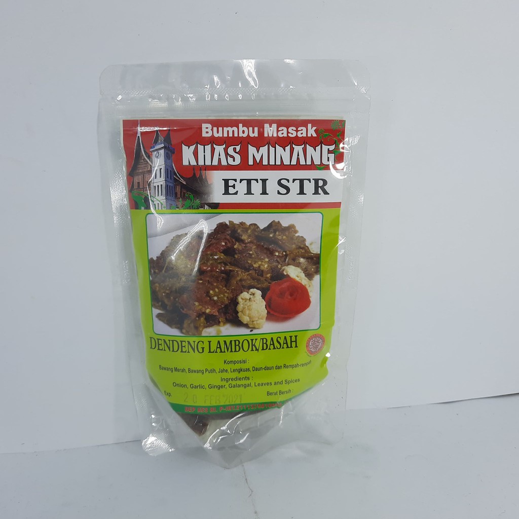 

Bumbu Instan Dendeng Lambok/Basah ETI STR 200 gram