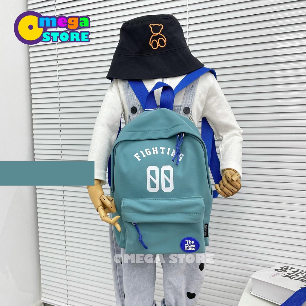 [O&amp;S] Tas Ransel Anak Sekolah TK SD SMP Unisex Desain Lucu Kekinian-OS203