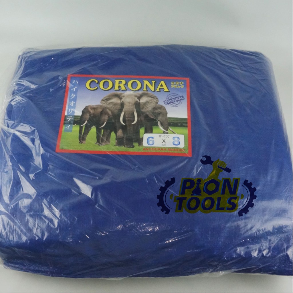 Jual Terpal A X Meter Corona Gajah B S Terpaulin Terpal Plastik