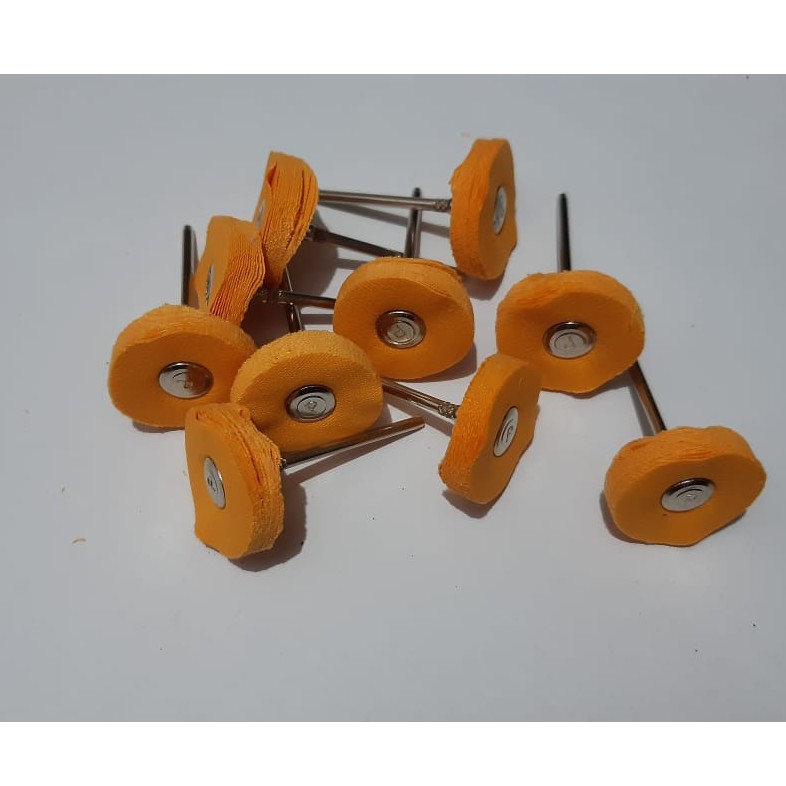 Kain Poles Tangkai Kuning Mini Grinder