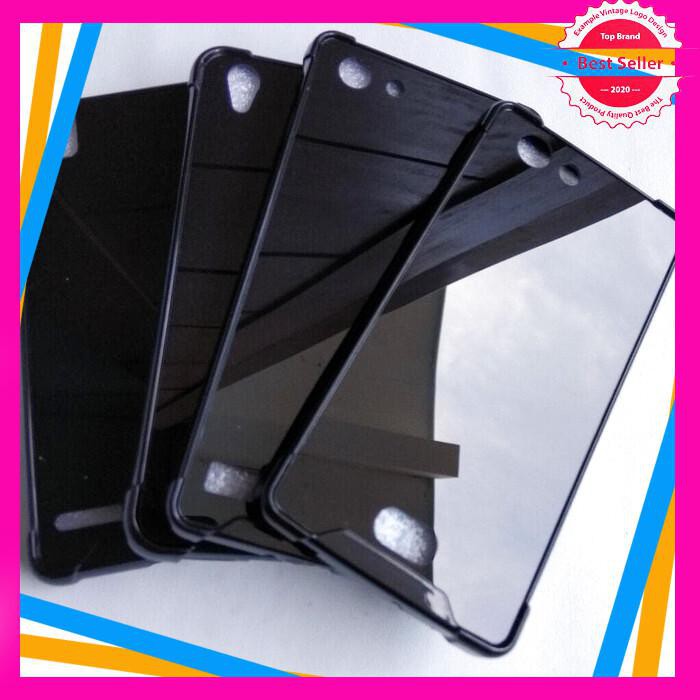 HARDCASE ANTI CRACK SAMSUNG J5 PRO FIBER BLACK FULL BLACK CASE