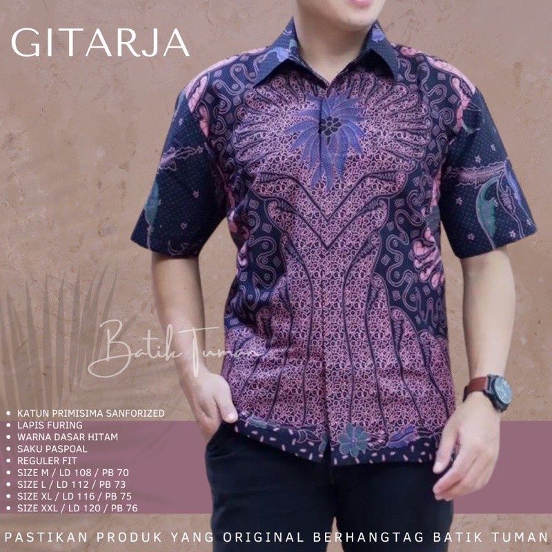 batik suket teki pink lengan pendek katun furing