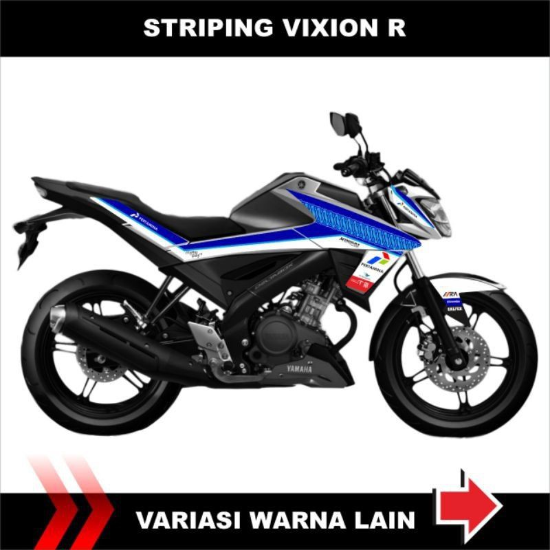 STRIPING STICKER VIXION R / NEW VIXION R PERTAMINA