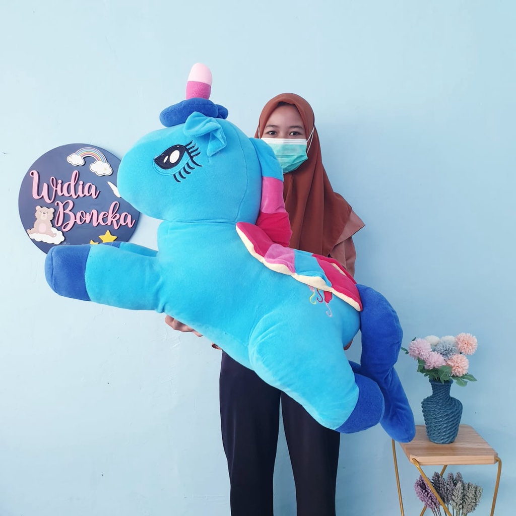 Boneka Kuda Pony Horse Plush Doll Jumbo