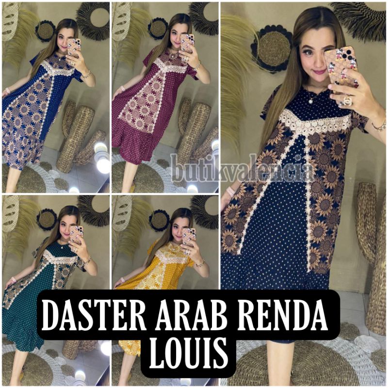 DASTER ARAB RENDA LOUIS  IMPORT / DASTER KENINIAN/ DASTER RENDA MURAH