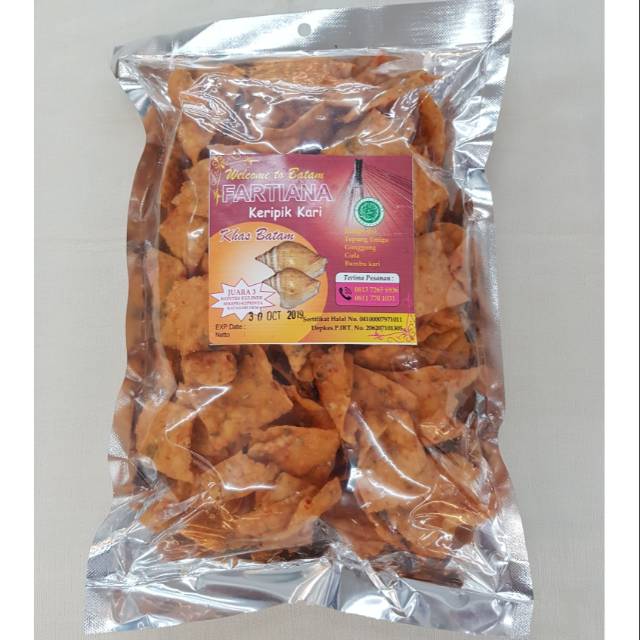 

Keripik Gong-Gong Khas Kepri 450 gram