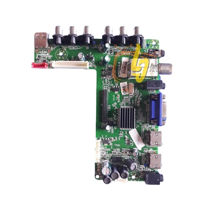 Mb Mainboard Modul Pcb Mesin Type TV Polytron PLM 32T100 - 32T100