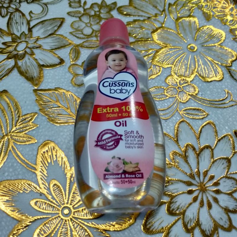 cussons baby oil 50+50 / baby oil cussons 50ml+50ml