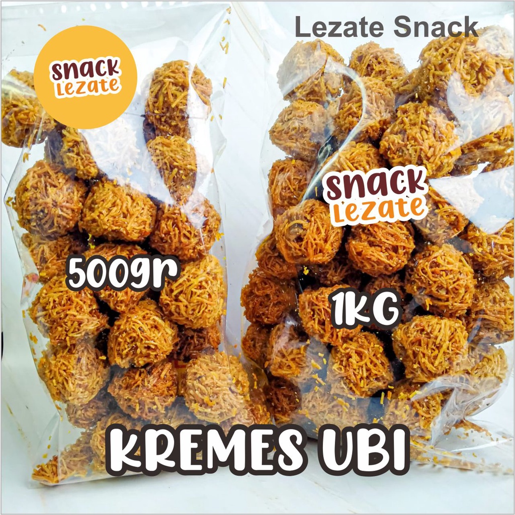 

Grubi Kremes 1 KG Isi 60 Biji Manis / Kremes Ubi Jalar Gula Merah Manis Kiloan Khas Cilembu Grubi Grosir Snack Solo