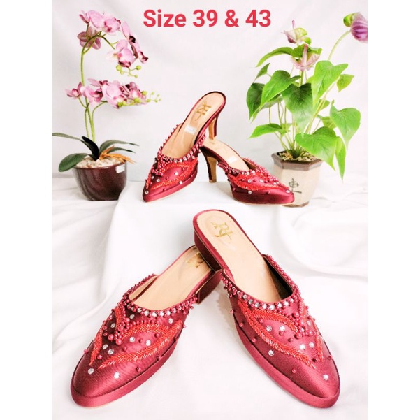 Sepatu Pengantin Payet(Sepasang)Pria & Wanita /Sepatu Nganten